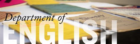 ENGLISH DEPT. .